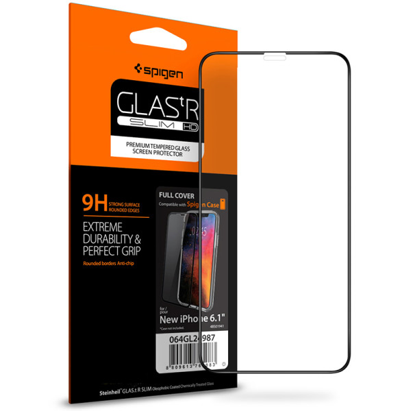 Spigen Full Cover Glass Screen Protector for iPhone 11 XR