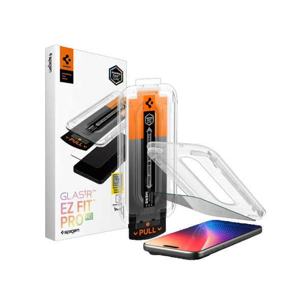 Glas Tr EZ Fit Pro HD Privacy Screen Protector for iPhone 17/ 17 Pro (2Pc)